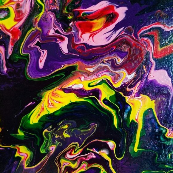 Acrylic Abstract Painting - Picture 5 of 7